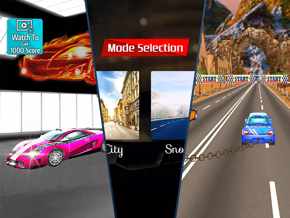 Chained Car Racing Rival 2018 iPad  スクリーンショット