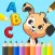 Learn ABC Animals Alphabet and Coloring Page Kids