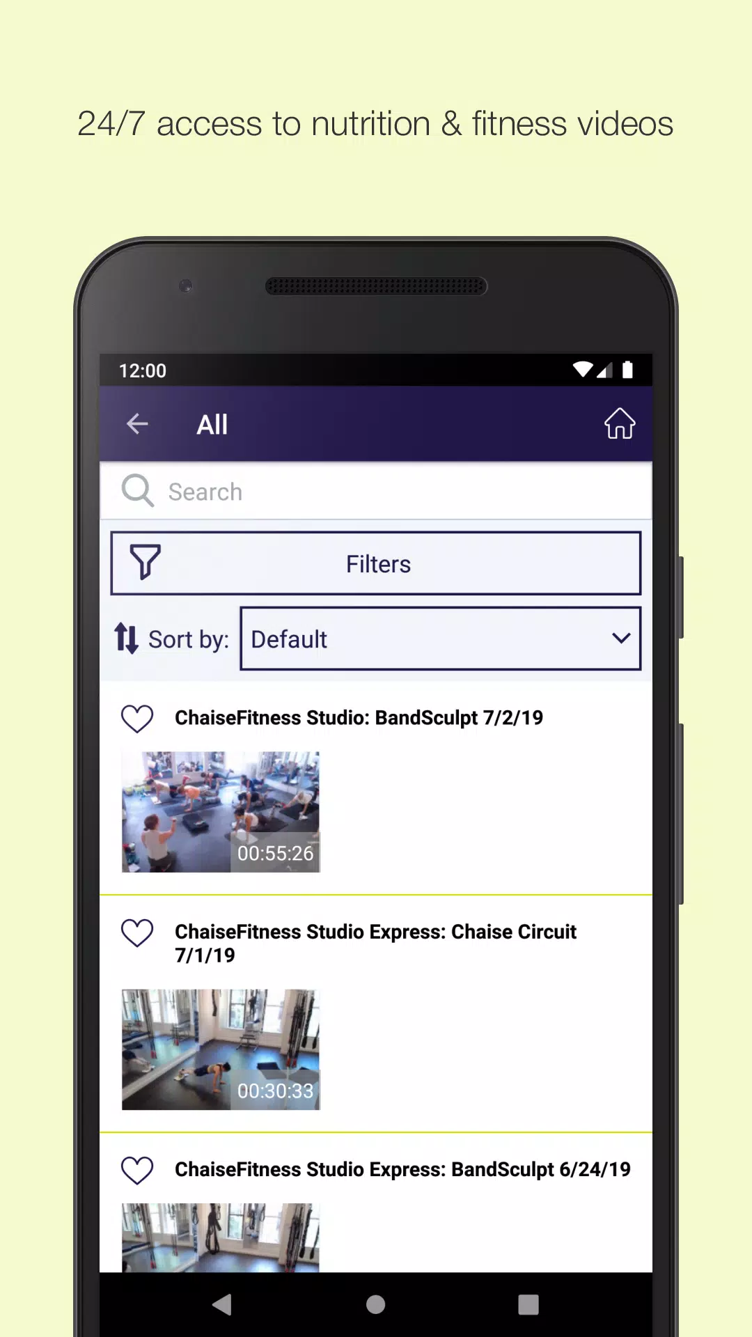 Chaise on Demand Screenshots