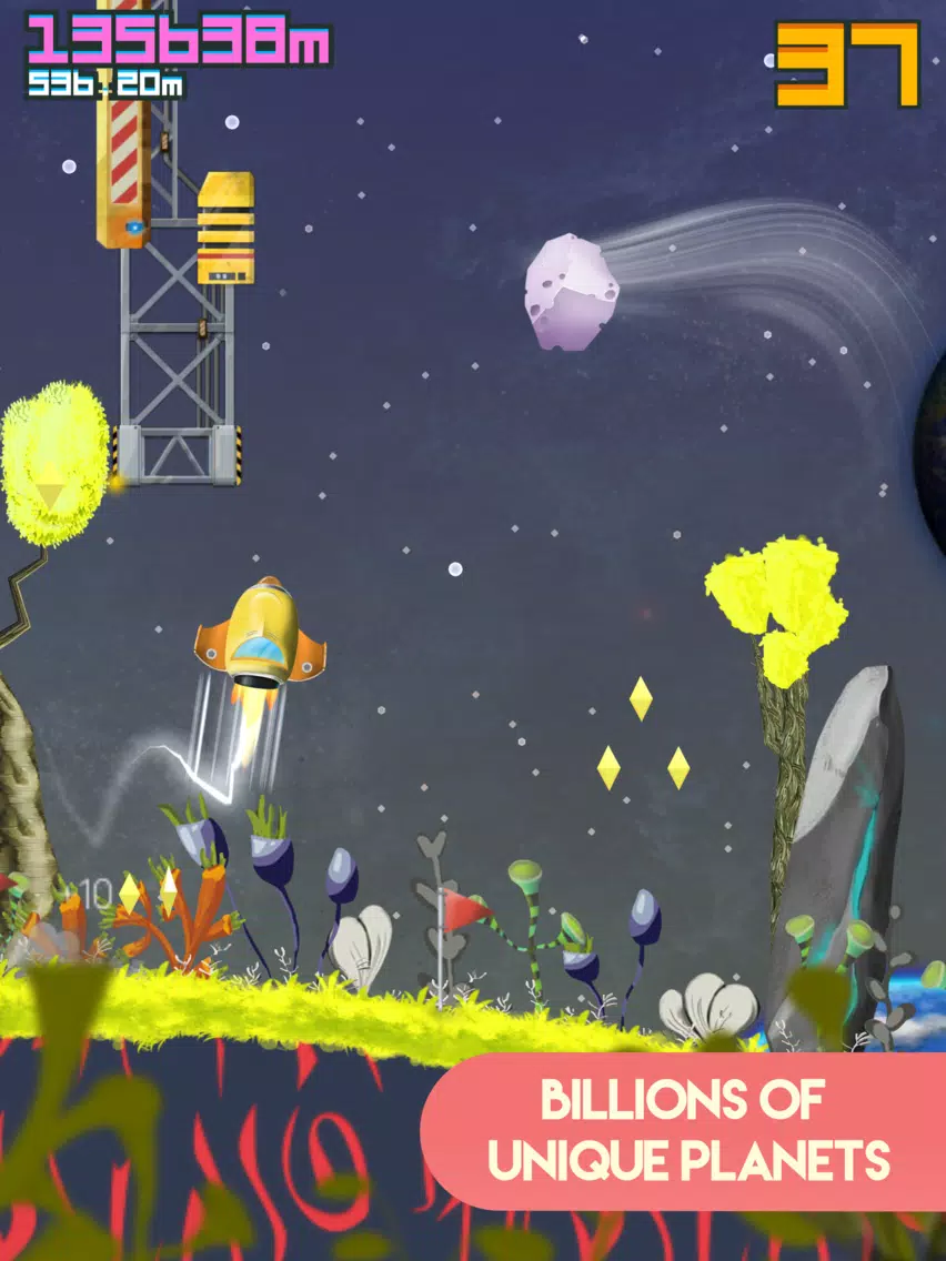 Universe 42 : endless runner iPad Screenshots
