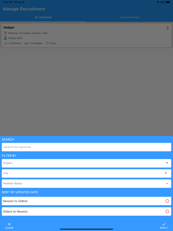 1Office iPad Screenshots