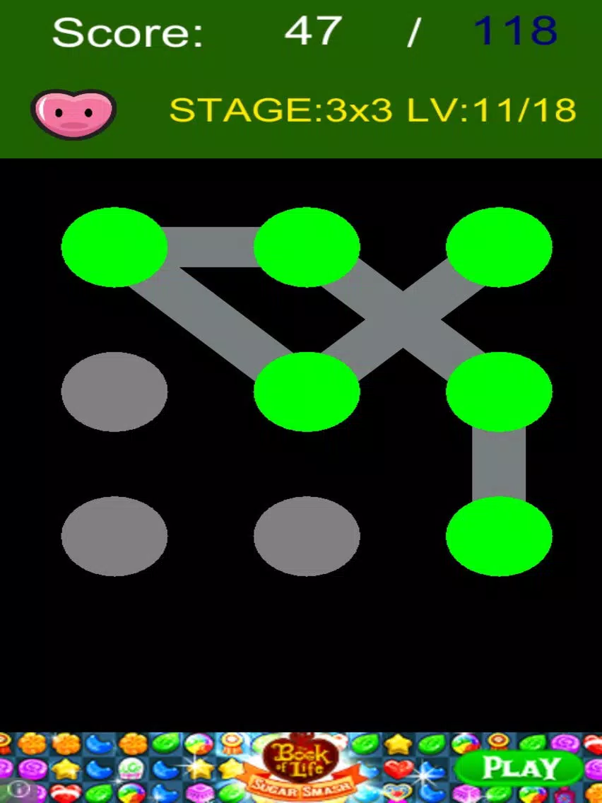 Unlock Pattern Puzzle iPad Screenshots