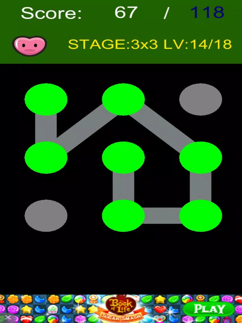 Unlock Pattern Puzzle iPad Screenshots