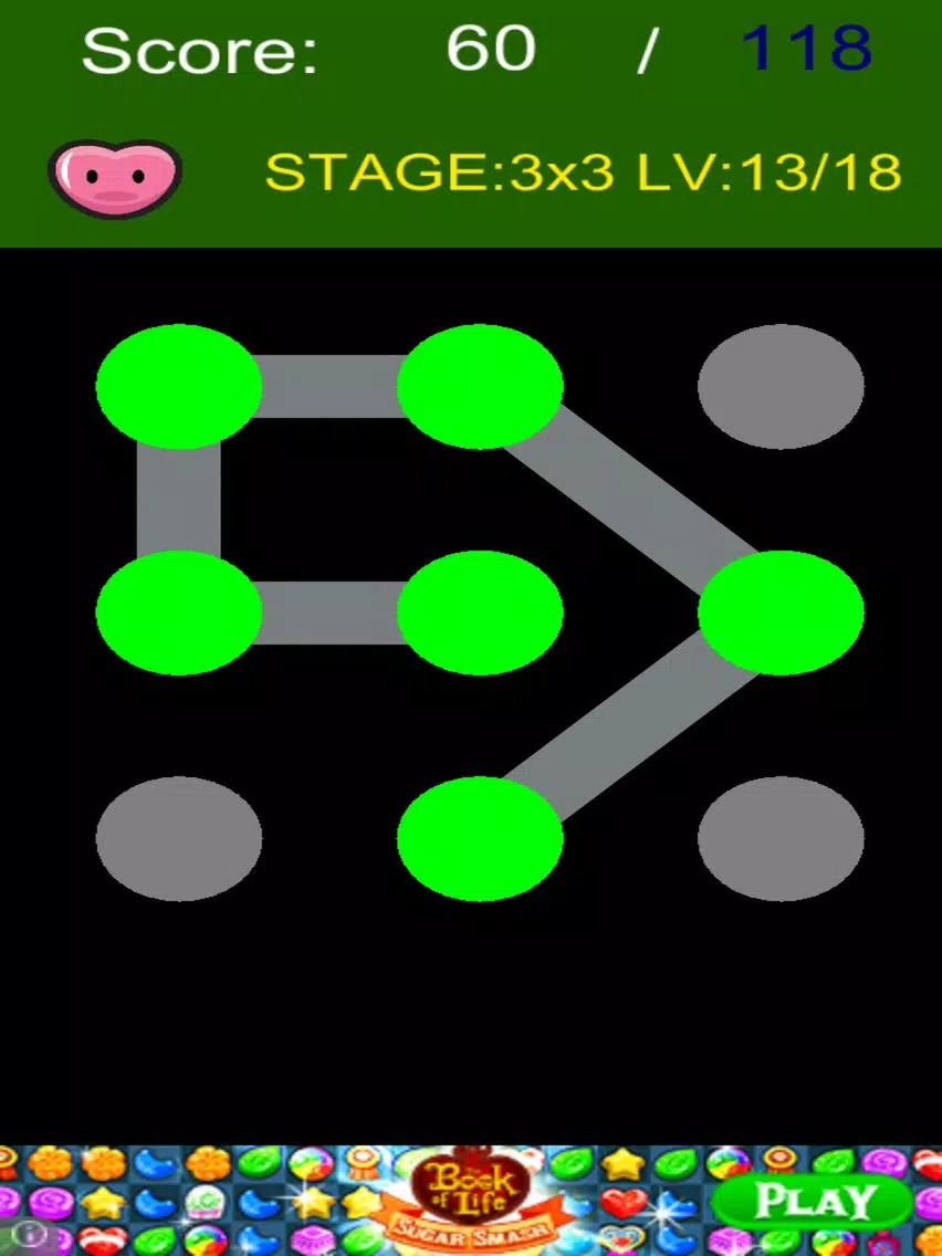 Unlock Pattern Puzzle iPad Screenshots