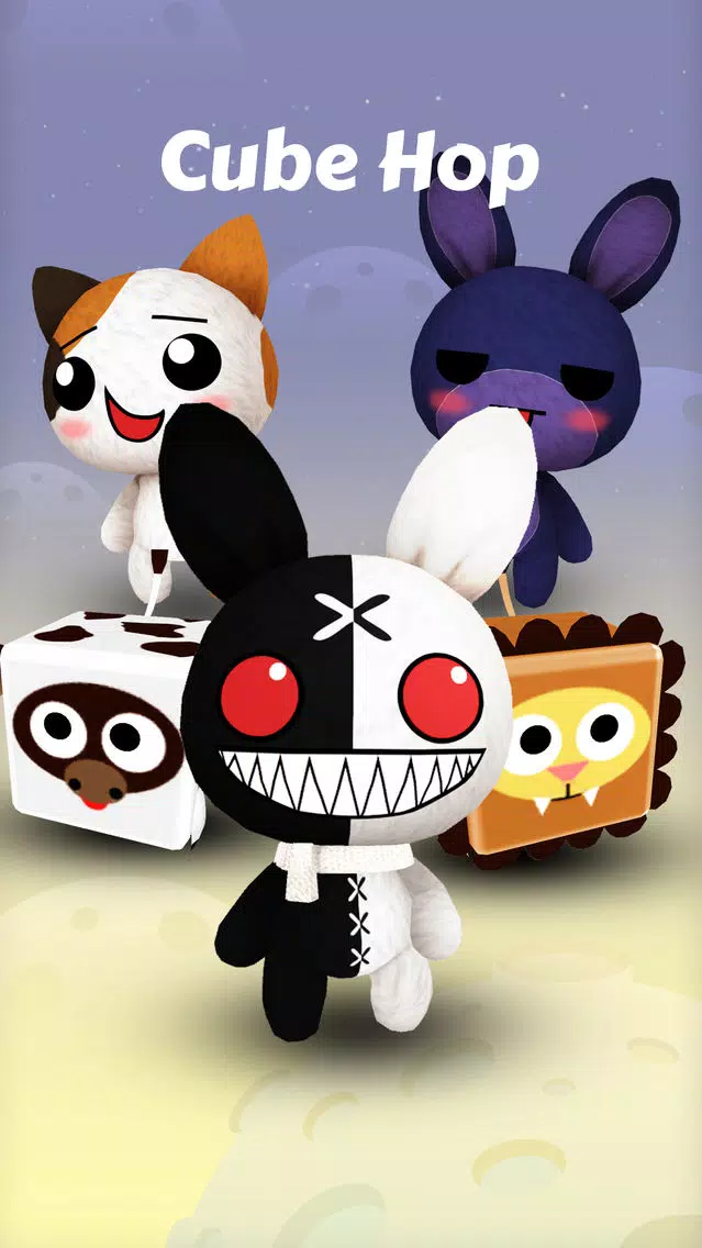 Capturas de pantalla de cube hop-jump now！