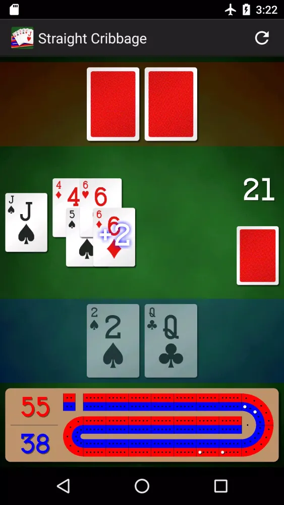 Straight Cribbage Screenshots