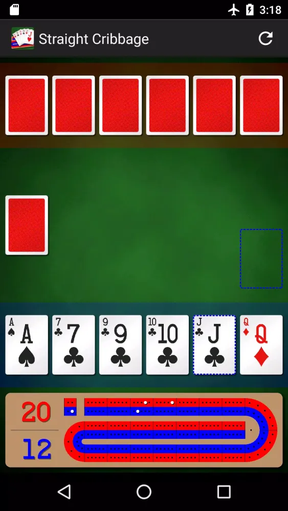 Straight Cribbage Screenshots