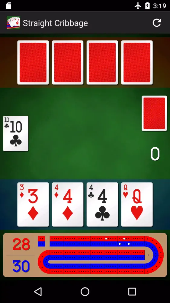 Straight Cribbage Screenshots