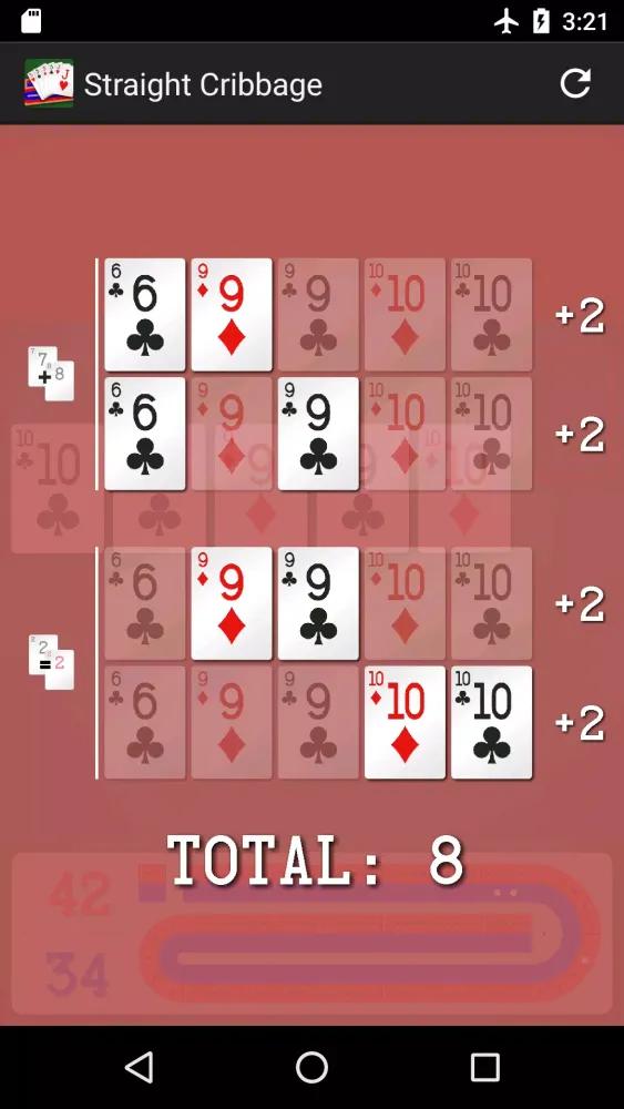Straight Cribbage Screenshots