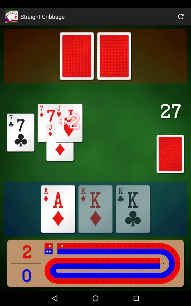 Straight Cribbage Screenshots
