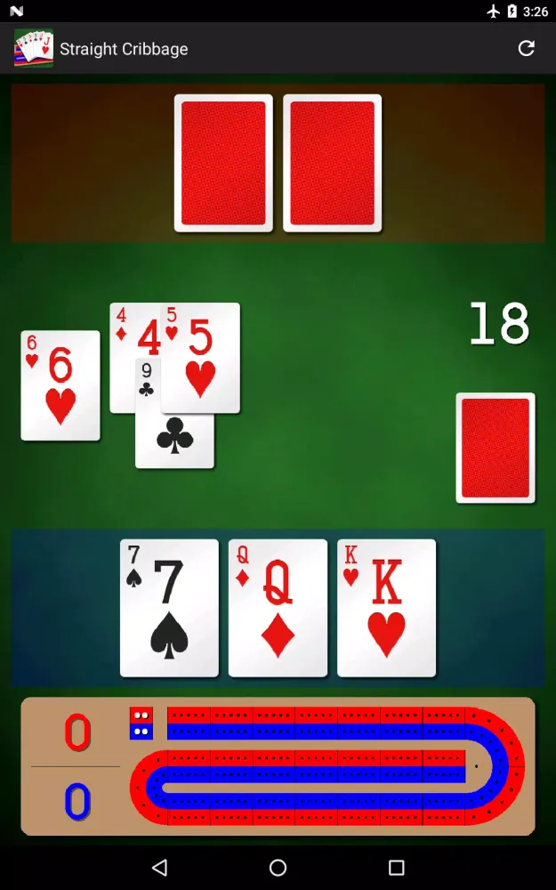 Straight Cribbage Screenshots