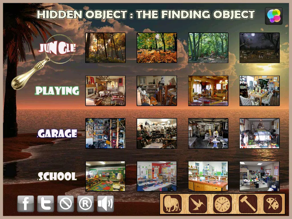 Captures d'écran de Hidden Objects : The Finding Object Game iPad