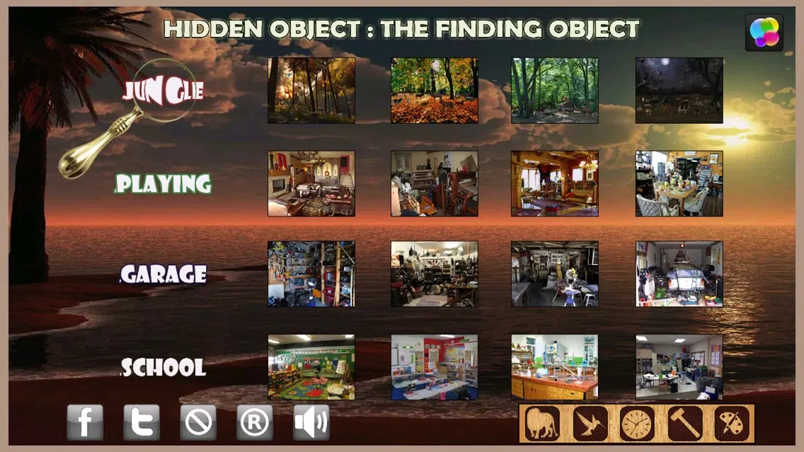 Captures d'écran de Hidden Objects : The Finding Object Game