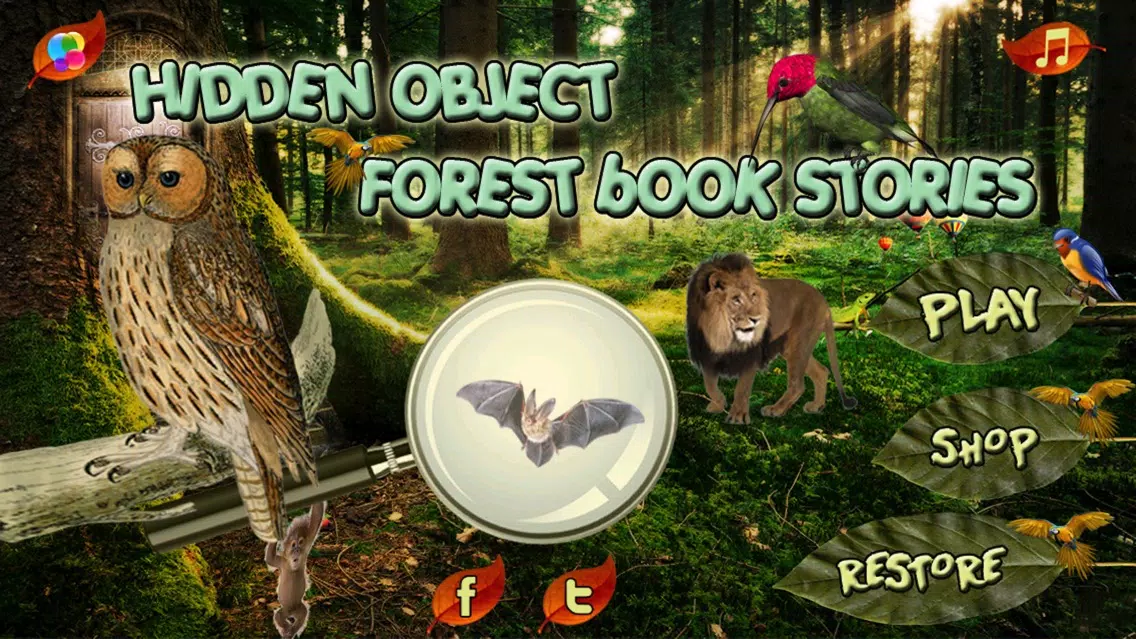 Hidden Object : Forest Book Stories Screenshots