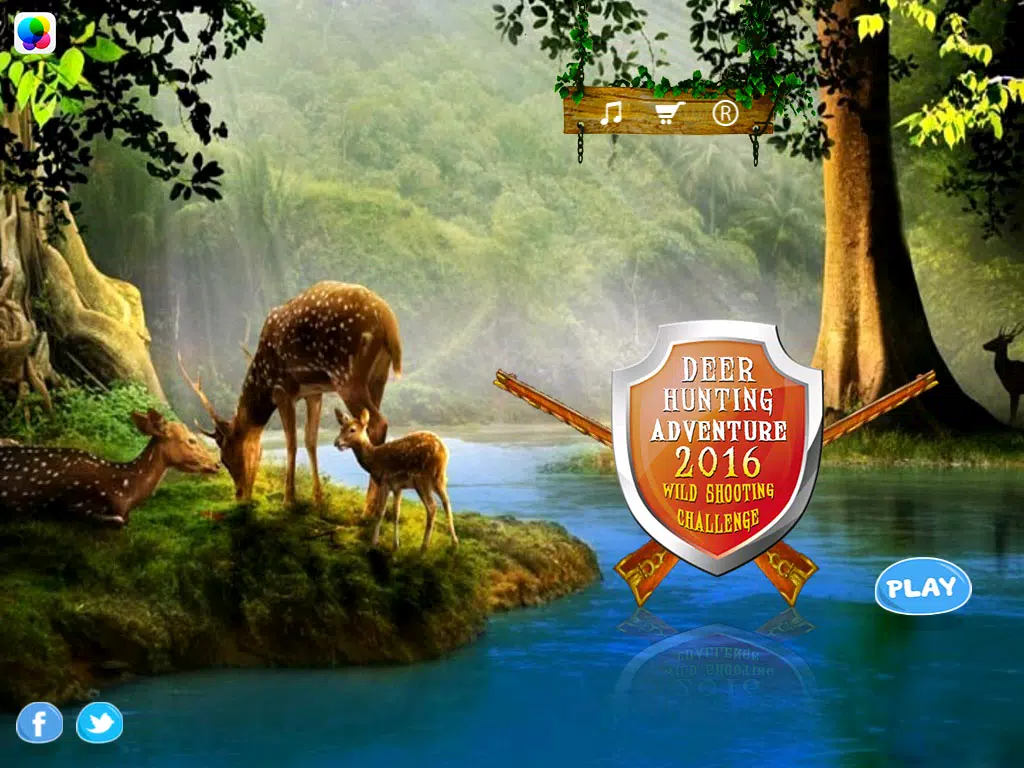 Deer Hunting Adventure 2016Shooting Challange iPad 應用截圖