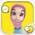 Nada 1 ( Thai ) Muslim hijab Stickers for iMessage