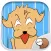 Tan Cheeky Dog Stickers for iMessage By ChatStick