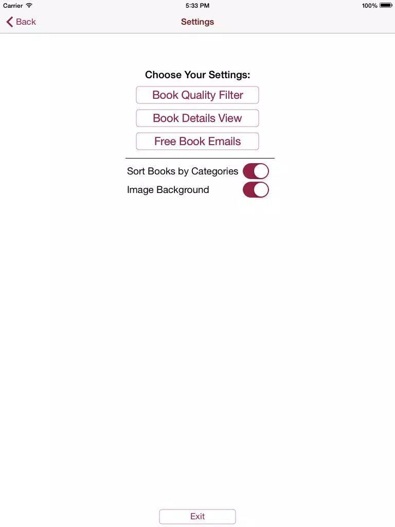 Free Romance Books iPad Screenshots