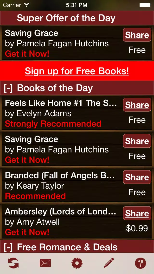 Free Romance Books Screenshots