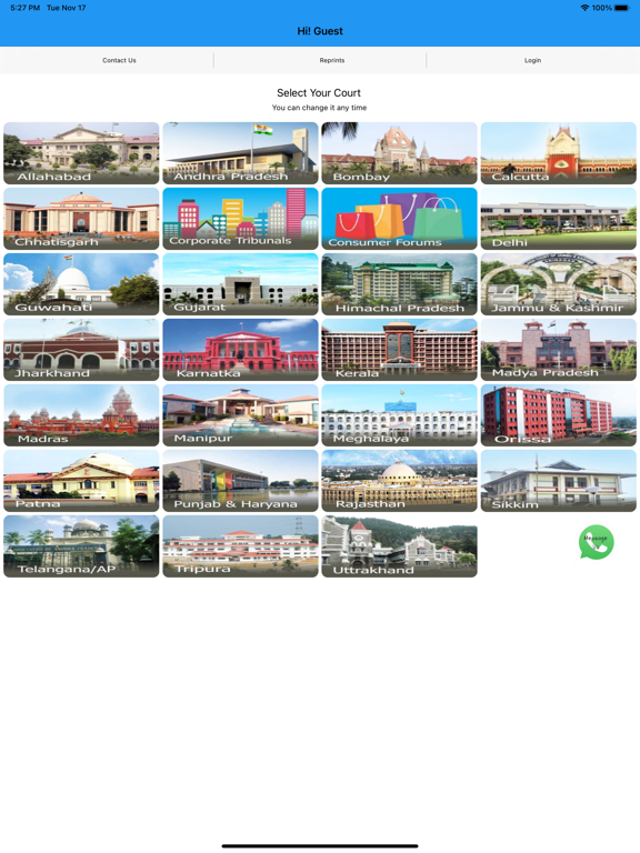 Mega Digest Of Indian Law iPad Screenshots