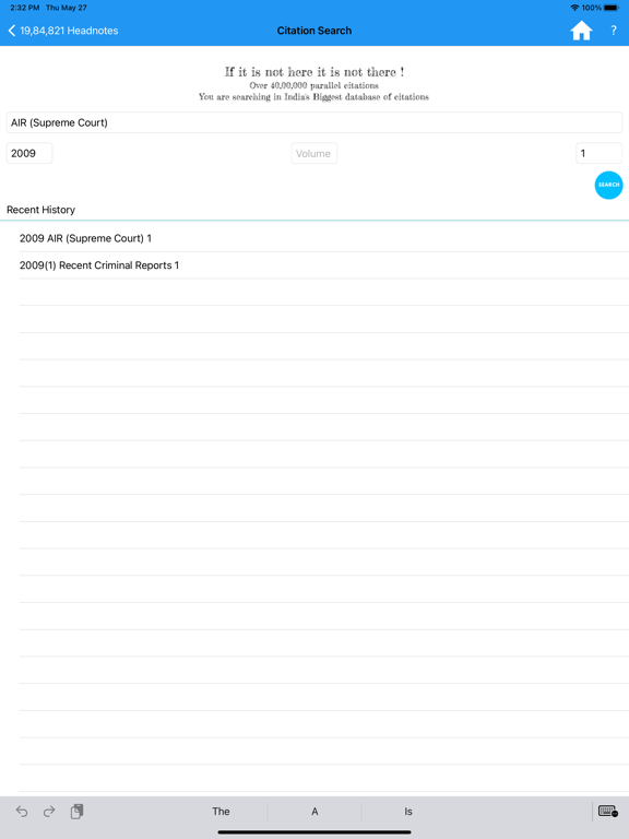 Mega Digest Of Indian Law iPad Screenshots