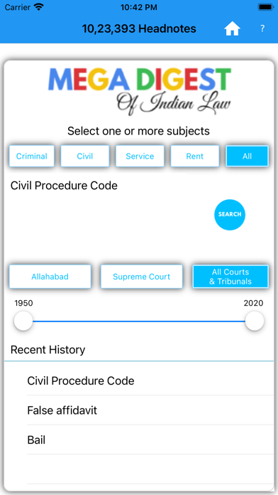 Mega Digest Of Indian Law Screenshots