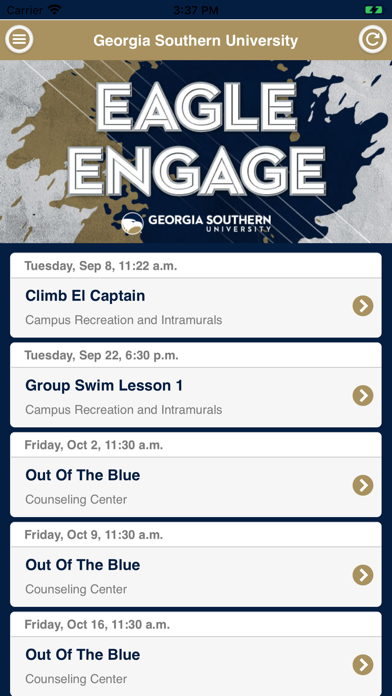Ảnh chụp màn hình của Eagle Engage