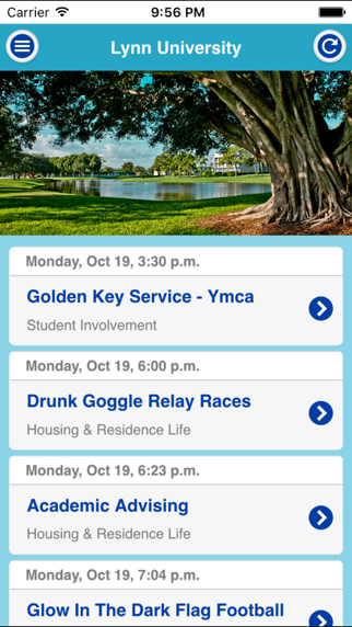 Lynn Events Screenshots
