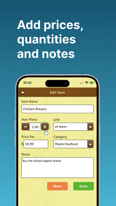List Ease: Shared Grocery List Screenshots