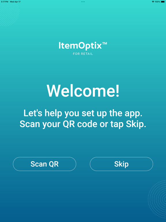 ItemOptix Retail iPad Screenshots