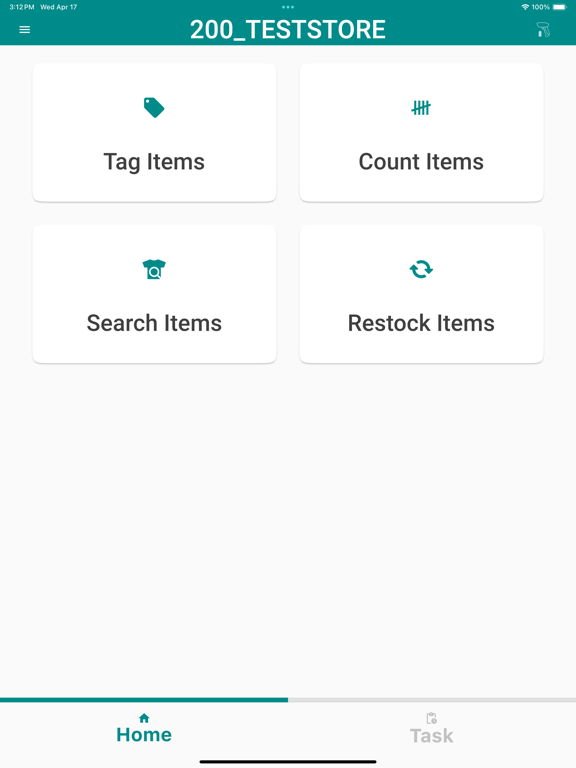 ItemOptix Retail iPad Screenshots