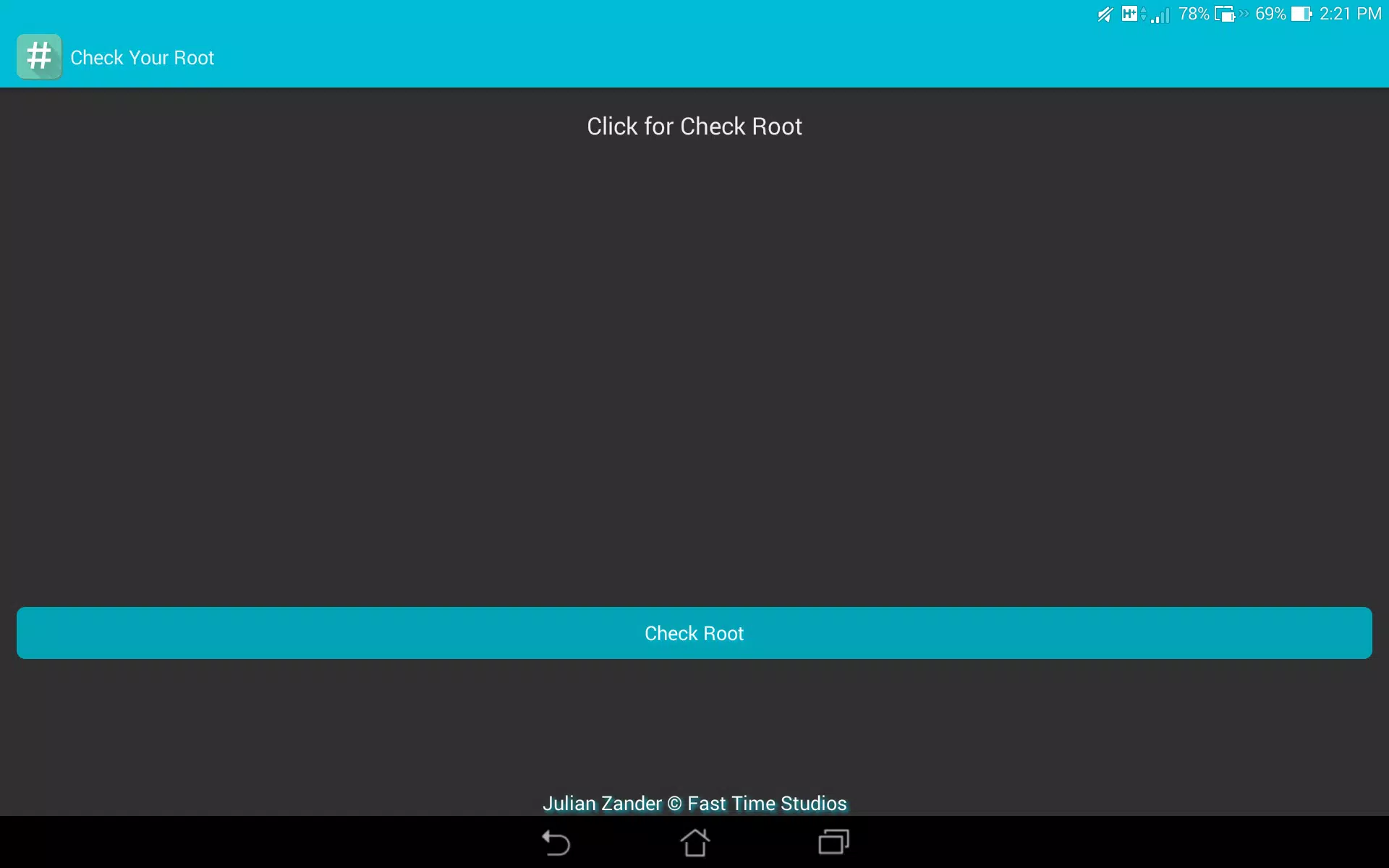 Check Your Root Screenshots