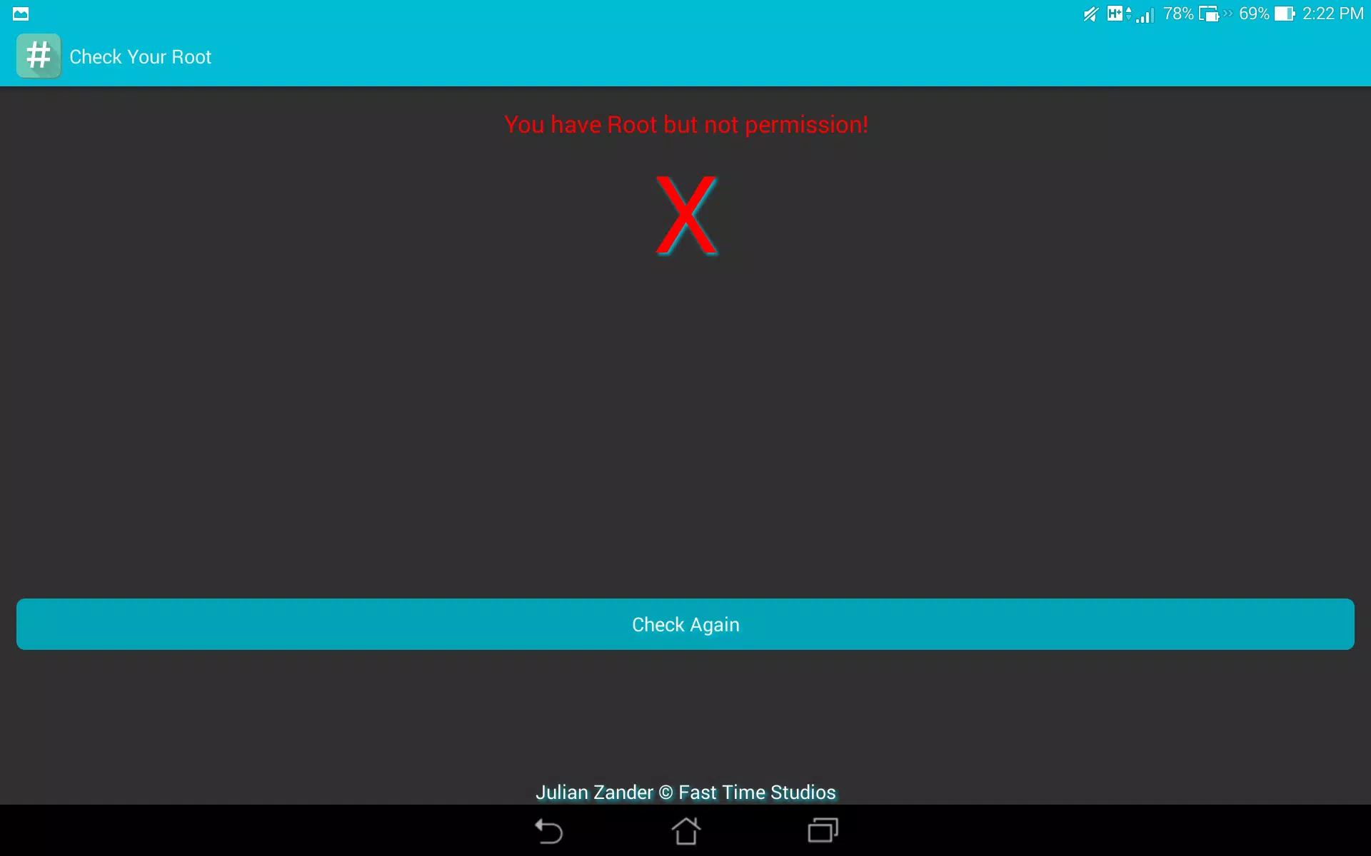 Check Your Root Screenshots