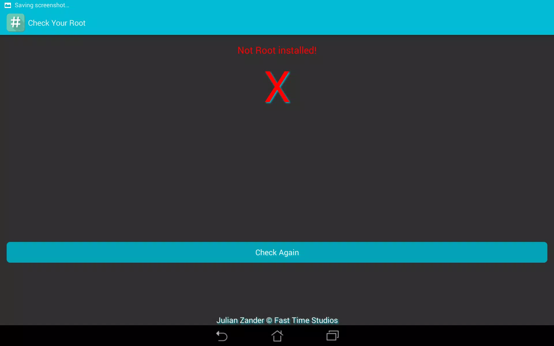 Check Your Root Screenshots