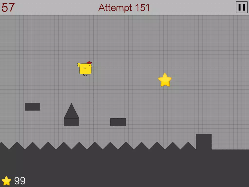 ภาพหน้าจอของ Retry Run iPad 