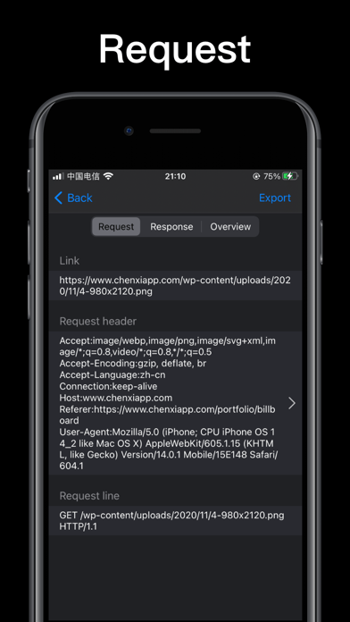 Http traffic capture Screenshots