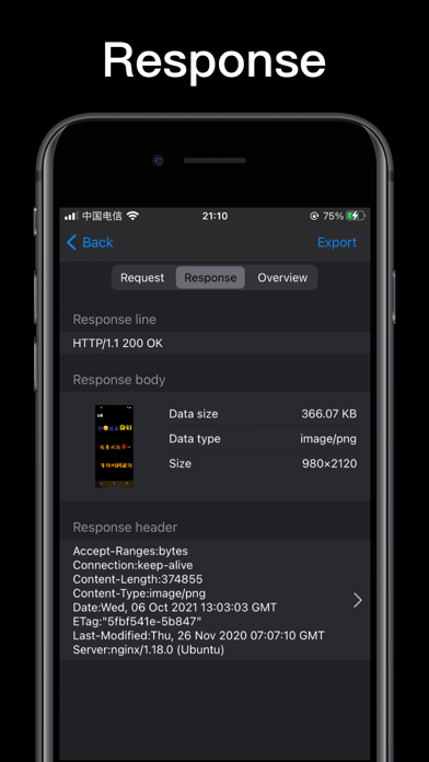 Http traffic capture Screenshots