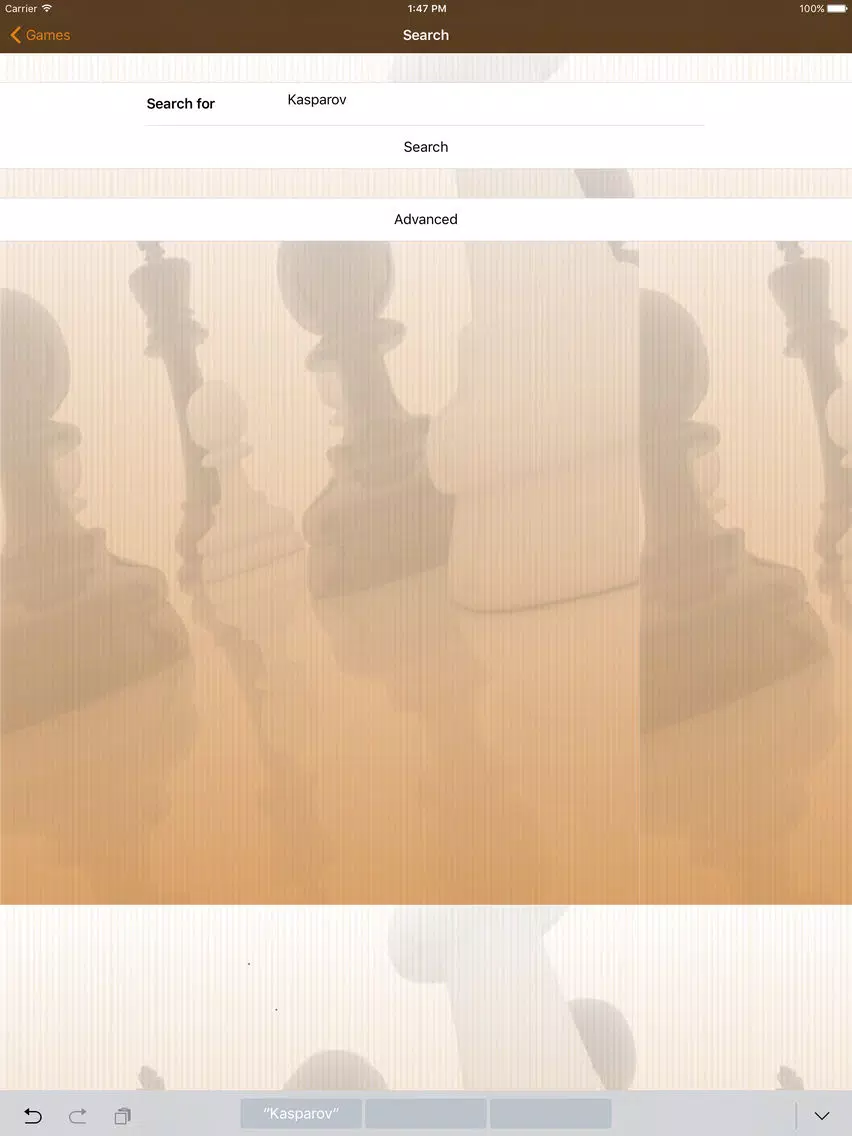 ChessBase Online iPad Screenshots
