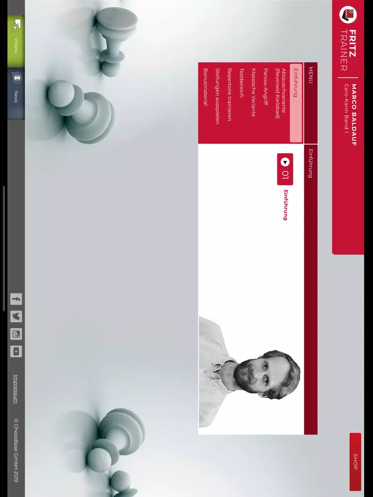 Caro-Kann 1, Marco Baldauf iPad Screenshots