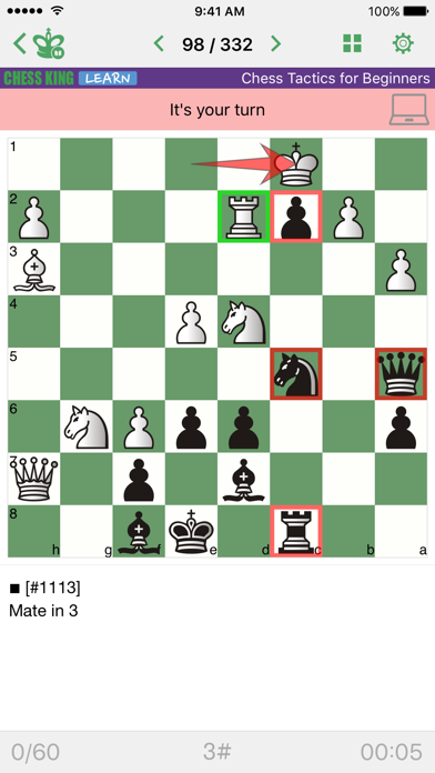 Chess Tactics for Beginners Screenshots