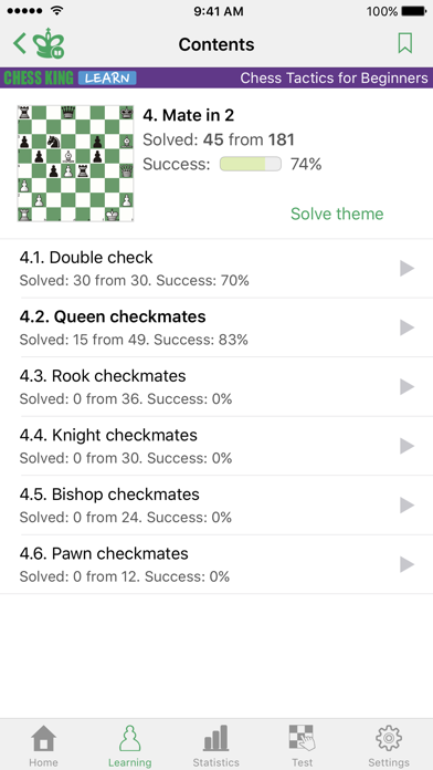 Chess Tactics for Beginners Screenshots