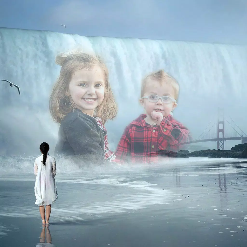 Waterfall Photo Frames Editor Waterfall Photo Frames Editor