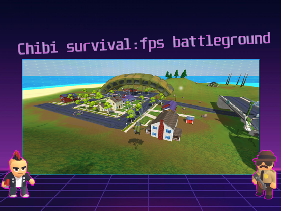 chibi survival: battleground iPad  Screenshots
