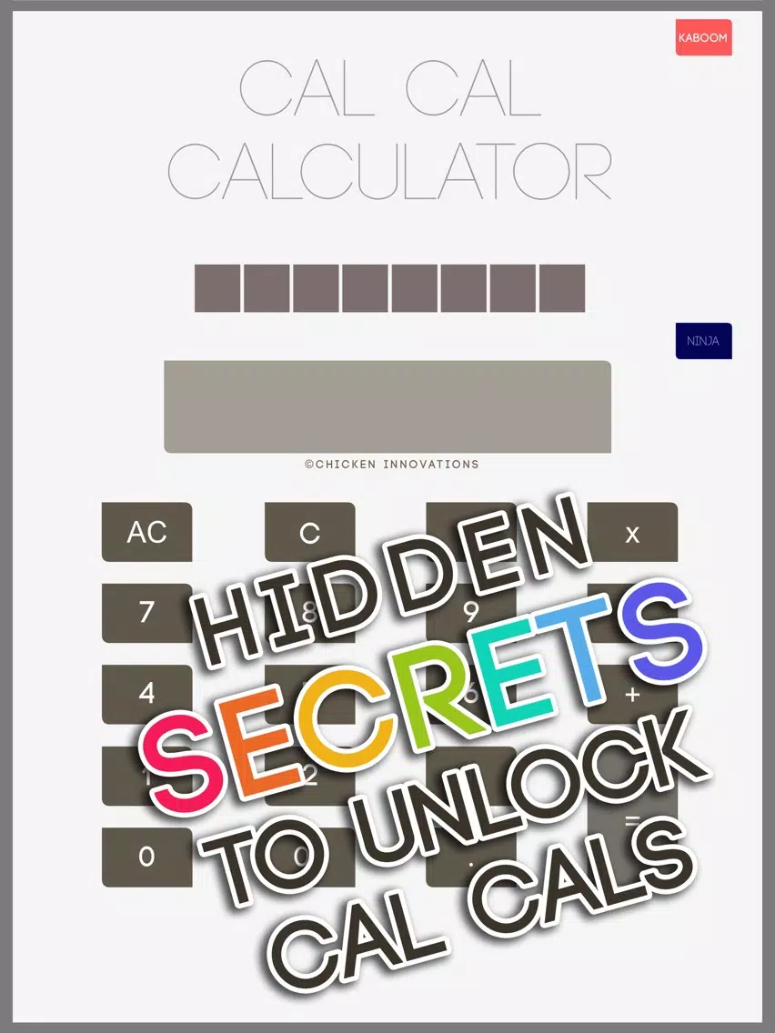 Cal Cal Calculator iPad Screenshots