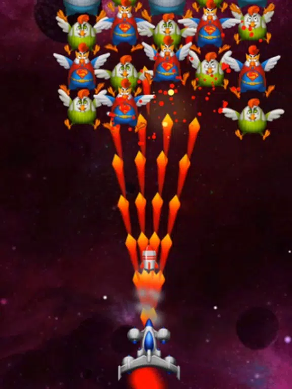 Air Strike Force - Chicken Defense iPad  سکرین شاٹس