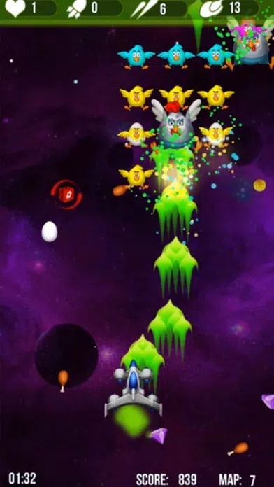 Air Strike Force - Chicken Defense سکرین شاٹس