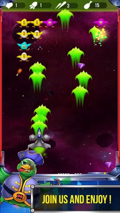 Galaxy Fighter War - Chicken Ship應用截圖