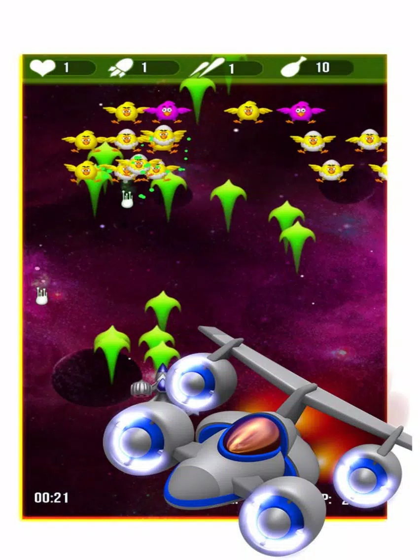Hero Ship Fighter - Save Earth iPad  Screenshots
