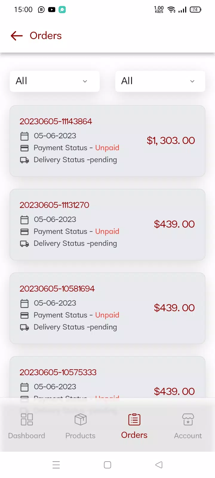 ChiKKii B2B Seller Screenshots
