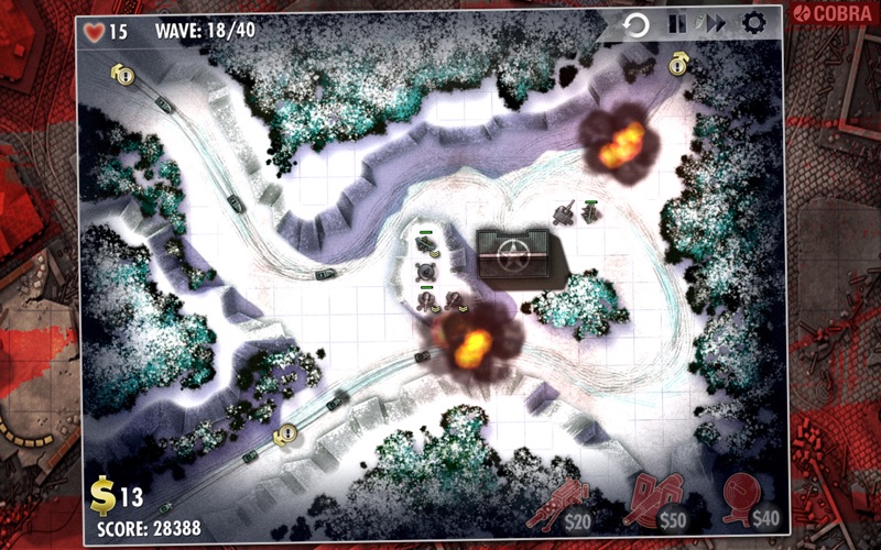 Скриншоты iBomber Defense